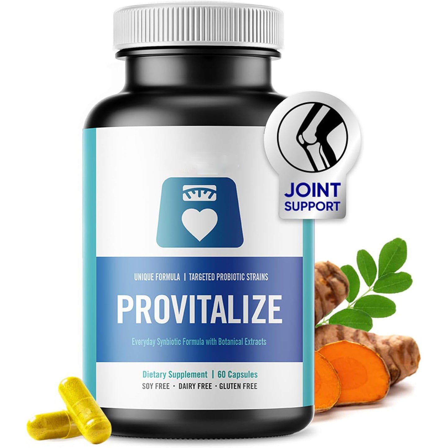 Provitalize Probiotics for Women, Menopause Joint Support, Sexy Midsection Curves